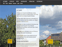 Tablet Screenshot of alt-garge.de
